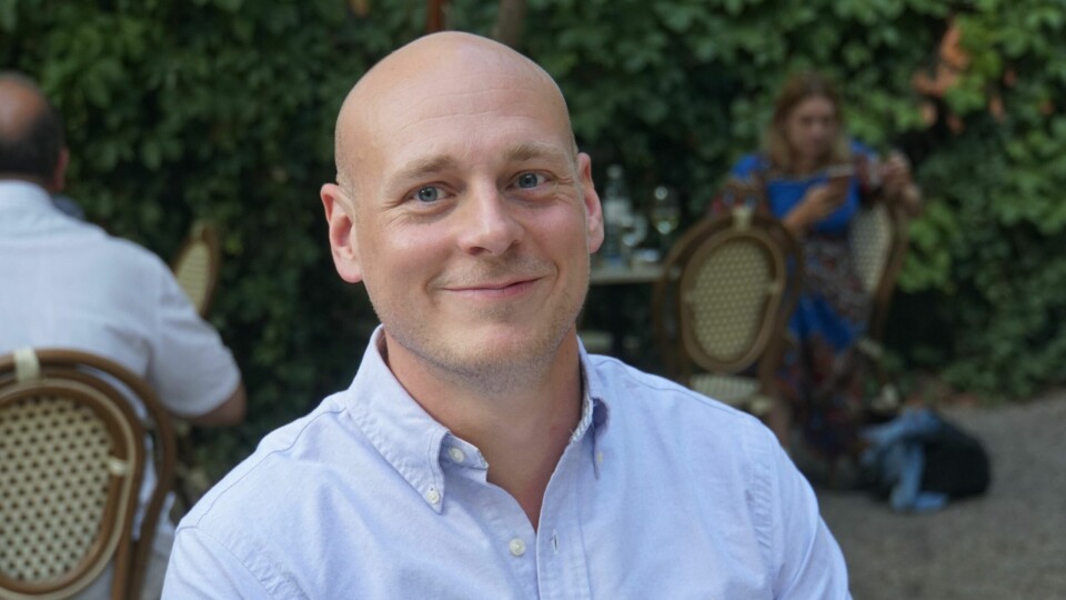 Alexander Løken, leder for Norske Barne- og Ungdomsbokforfattere. Alexander Løken, leder for Norske Barne- og Ungdomsbokforfattere.