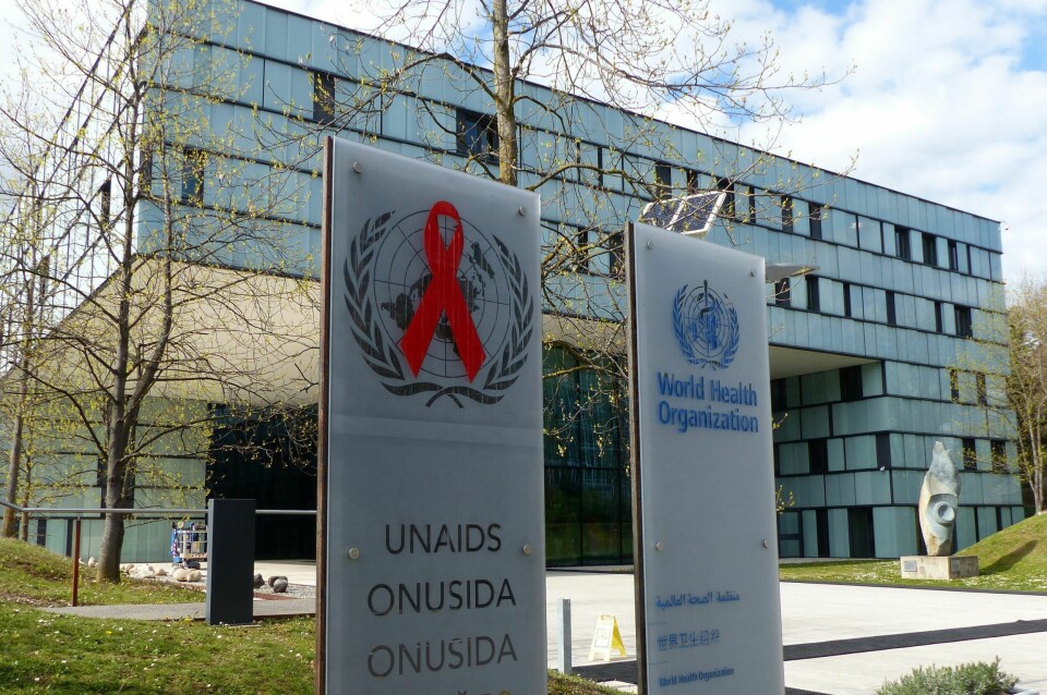 Illustrasjonsfoto: UNAIDS FILE - This Monday, April 8, 2019 file photo shows the headquarters of the World Health Organization in Geneva, Switzerland. The U.N. AIDS agency acknowledged in an internal email last week that the behavior of a former top official towards women was “unacceptable” and was permitted by a culture which allowed misconduct, in the latest development of a sexual harassment scandal that led the agency’s previous leader to bow out early and resulted in the firing of two staffers. In a statement on Monday Sept. 6, 2021, a UNAIDS spokeswoman said matters concerning investigations and disciplinary hearings are confidential. (AP Photo/Jamey Keaten, File)