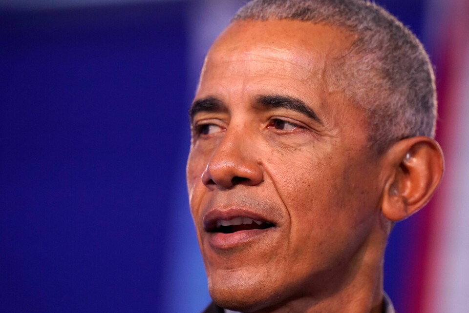 Barack Obama, her fra klimatoppmøtet i Glasgow i fjor, leser ikke bare politisk lektyre. Barack Obama, her fra klimatoppmøtet i Glasgow i fjor, leser ikke bare politisk lektyre. Foto: AP / NTB