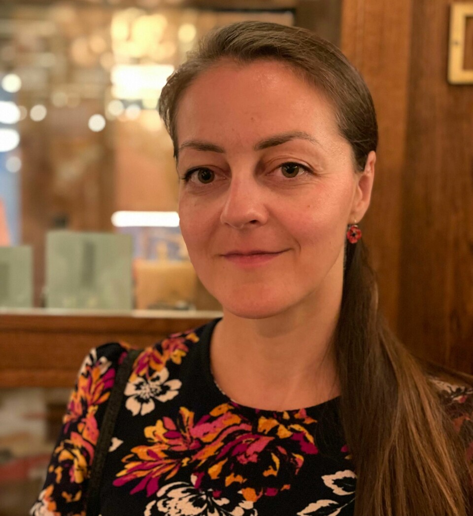 Lucy Levytska i den Ukrainske forening i Norge. Lucy Levytska i den Ukrainske forening i Norge.