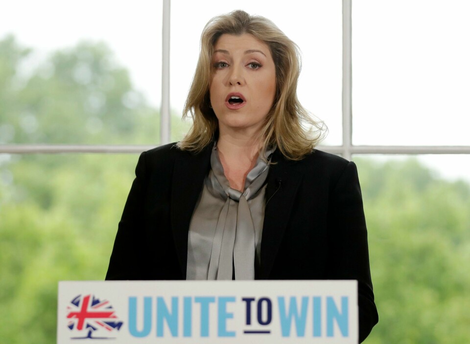 Handelsminister Penny Mordaunt har sagt hun gjerne vil ta over statsministerjobben i Storbritannia etter Boris Johnson. Handelsminister Penny Mordaunt er en potensiell kompromisskandidat til å bli Storbritannias neste statsminister. Foto: Matt Dunham / AP / NTB