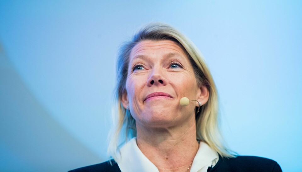 Oslo 20200206. Kjerstin R. Braathen legger fram kvartalsrapport for DNB.Foto: Terje Pedersen / NTB/ NPK Konsernsjef Kjerstin Braathen i DNB seier at norsk økonomi har vist seg robust i turbulente tider. Arkivfoto: Terje Pedersen / NTB/ NPK