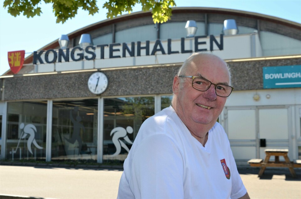 Leder i Fredrikstad turmarsjklubb, Alf Hansen, venter hundrevis av marsjdeltakere til Fredrikstad når Norgeslekene skal arrangeres. Sekretariat, start og innkomst blir fra Kongstenhallen. Leder i Fredrikstad turmarsjklubb, Alf Hansen, venter hundrevis av marsjdeltakere til Fredrikstad når Norgeslekene skal arrangeres. Sekretariat, start og innkomst blir fra Kongstenhallen.