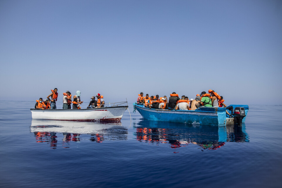 Flere tusen flyktninger og migranter har så langt i år lagt ut på den farlige reisa over Middelhavet med Europa som mål. Mange har blitt reddet av frivillige og italiensk kystvakt. Flere tusen flyktninger og migranter har så langt i år lagt ut på den farlige reisa over Middelhavet med Europa som mål. Mange har blitt reddet av frivillige og italiensk kystvakt.