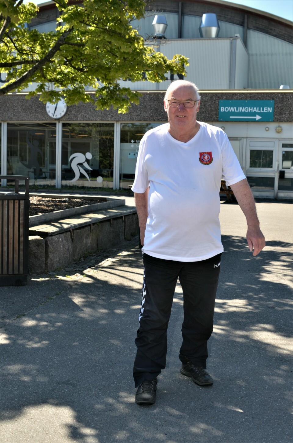 Alf Hansen er klar til å gå. – Turmarsjer er for alle. Unge, eldre og familier. Bli med på Norgeslekene, oppfordrer han. Alf Hansen i Fredrikstad turmarsjklubb er klar til å gå. – Turmarsjer er for alle. Unge, eldre og familier. Bli med på Norgeslekene, oppfordrer han.