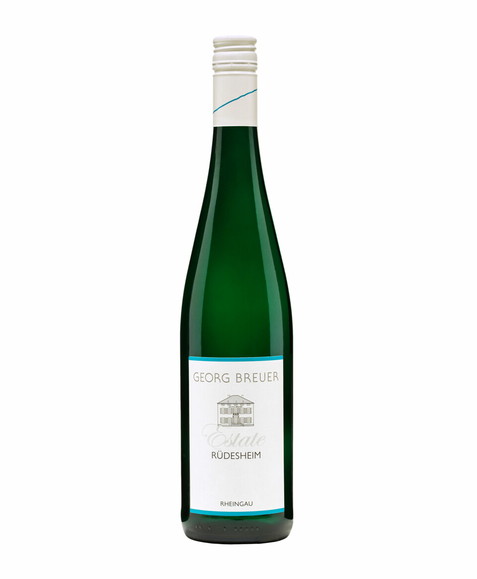 VIN: Georg Breuer Rüdesheim Estate Riesling 2020, kr 234,90. Foto: Produsenten VIN: Georg Breuer Rüdesheim Estate Riesling 2020, kr 234,90. Foto: Produsenten