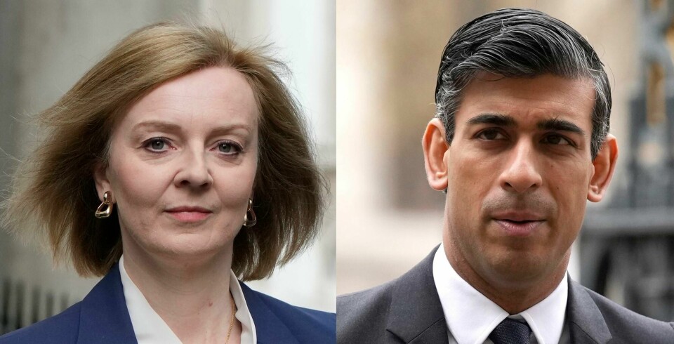 En av disse to - Liz Truss eller Rishi Sunak - blir den neste lederen av dert konservative partiet, og dermed den neste statsministeren i Storbritannia. En av disse to - Liz Truss eller Rishi Sunak - blir den neste lederen av dert konservative partiet, og dermed den neste statsministeren i Storbritannia.
