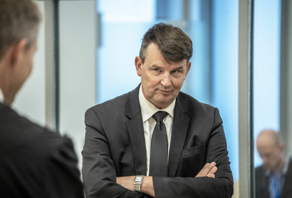 Tor Mikkel Wara under rettssaken mot Laila Anita Bertheussen, som sto tiltalt for og siden ble dømt for, angrep på demokratiet og trusler mot ledende politikere. Tor Mikkel Wara under rettssaken mot Laila Anita Bertheussen, som sto tiltalt for og siden ble dømt for, angrep på demokratiet og trusler mot ledende politikere.