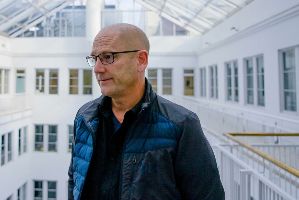 Leder i Utdanningsforbundet Steffen Handal. Utdanningsforbundets Steffen Handal kom ut under møtet mellom partene i lærerstreiken på Riksmeklerens kontor i Oslo lørdag. Foto: Annika Byrde / NTB