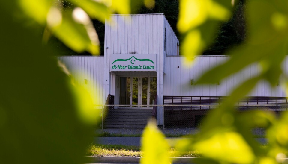 10. august er det tre år siden Al-Noor-moskeen i Bærum ble angrepet av terroristen Philip Manshaus. 10. august er det tre år siden Al-Noor-moskeen i Bærum ble angrepet av terroristen Philip Manshaus. Foto: Trond Reidar Teigen / NTB