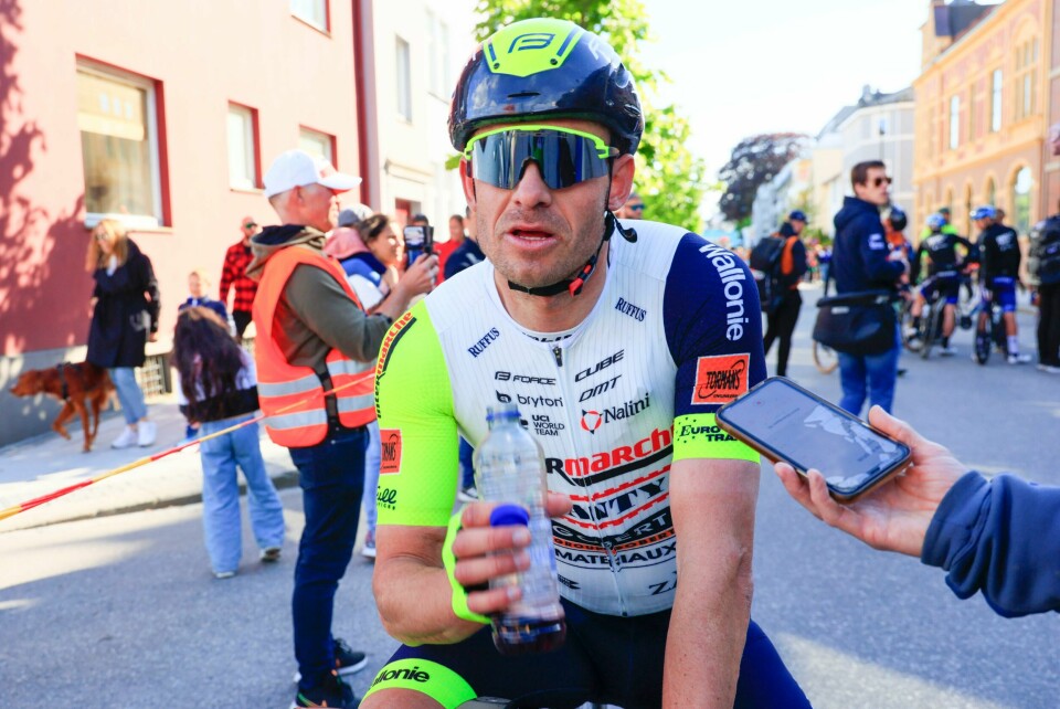 Alexander Kristoff ble søndag nummer tre i det belgiske rittet Tour of Leuven. Alexander Kristoff spurtet om seier, men måtte nøye seg med tredjeplass på tirsdagens etappe i Sveits rundt. Foto: Tor Erik Schrøder / NTB