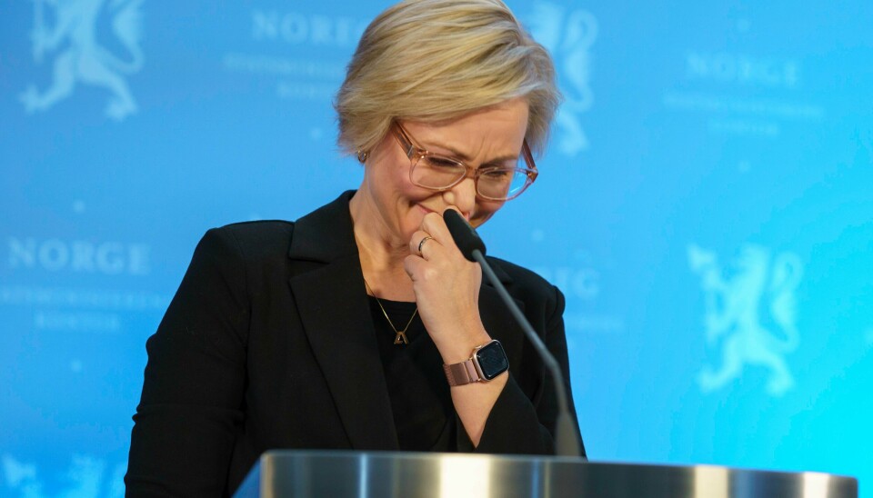 Helse- og omsorgsminister Ingvild Kjerkol (Ap) gikk fredag av etter at det ble kjent at masteroppgaven hennes i helseledelse ble underkjent for fusk. Helse- og omsorgsminister Ingvild Kjerkol (Ap) gikk fredag av etter at det ble kjent at masteroppgaven hennes i helseledelse ble underkjent for fusk. Foto: Cornelius Poppe / NTB