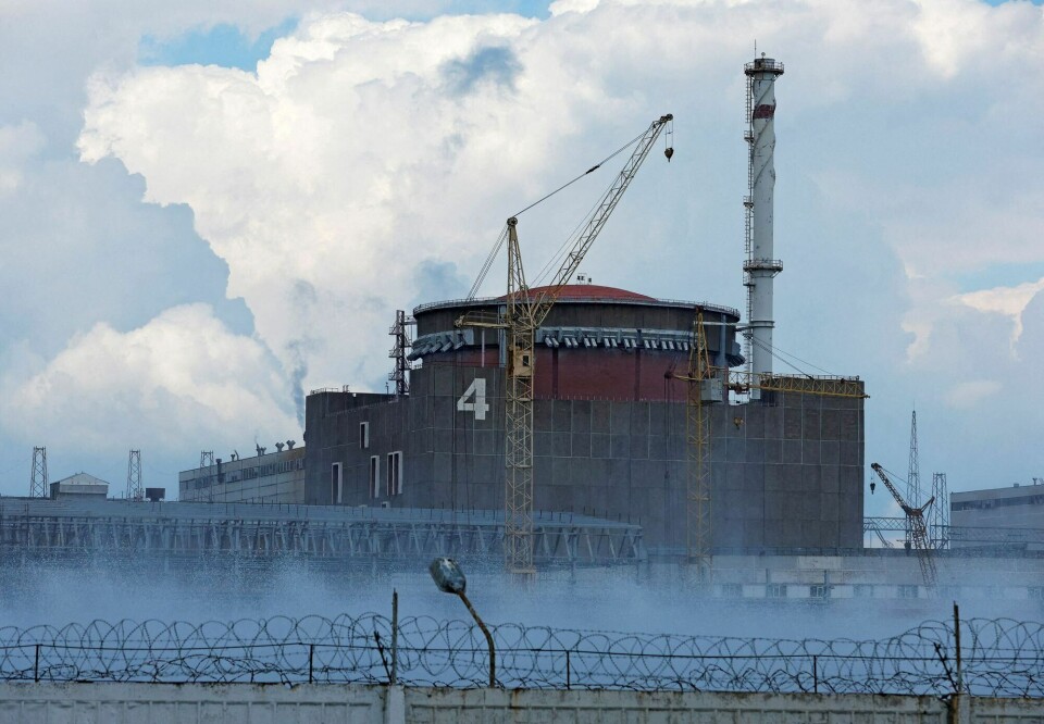 Atomkraftverket i Zaporizjzja. FILE PHOTO: A view shows the Zaporizhzhia Nuclear Power Plant in the course of Ukraine-Russia conflict outside the Russian-controlled city of Enerhodar in the Zaporizhzhia region, Ukraine August 4, 2022. REUTERS/Alexander Ermochenko//File Photo