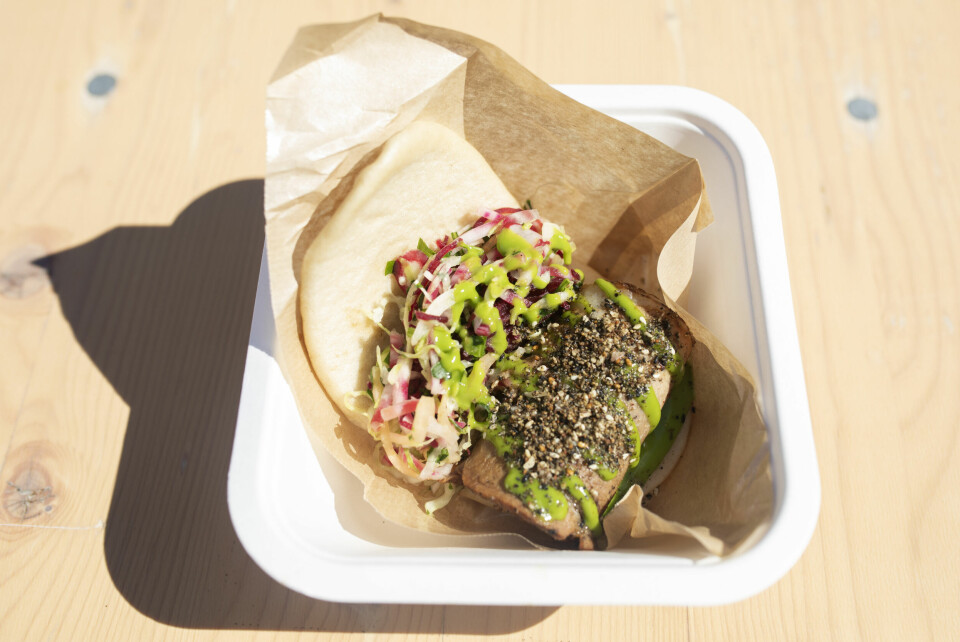Bao bun fra Golden Chimp. Øya mat
