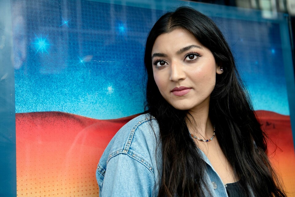 Poet, politiker og samfunnsdebattant Sarah Zahid. Sarah Zahid. Forfatter og samfunnsdebattant.