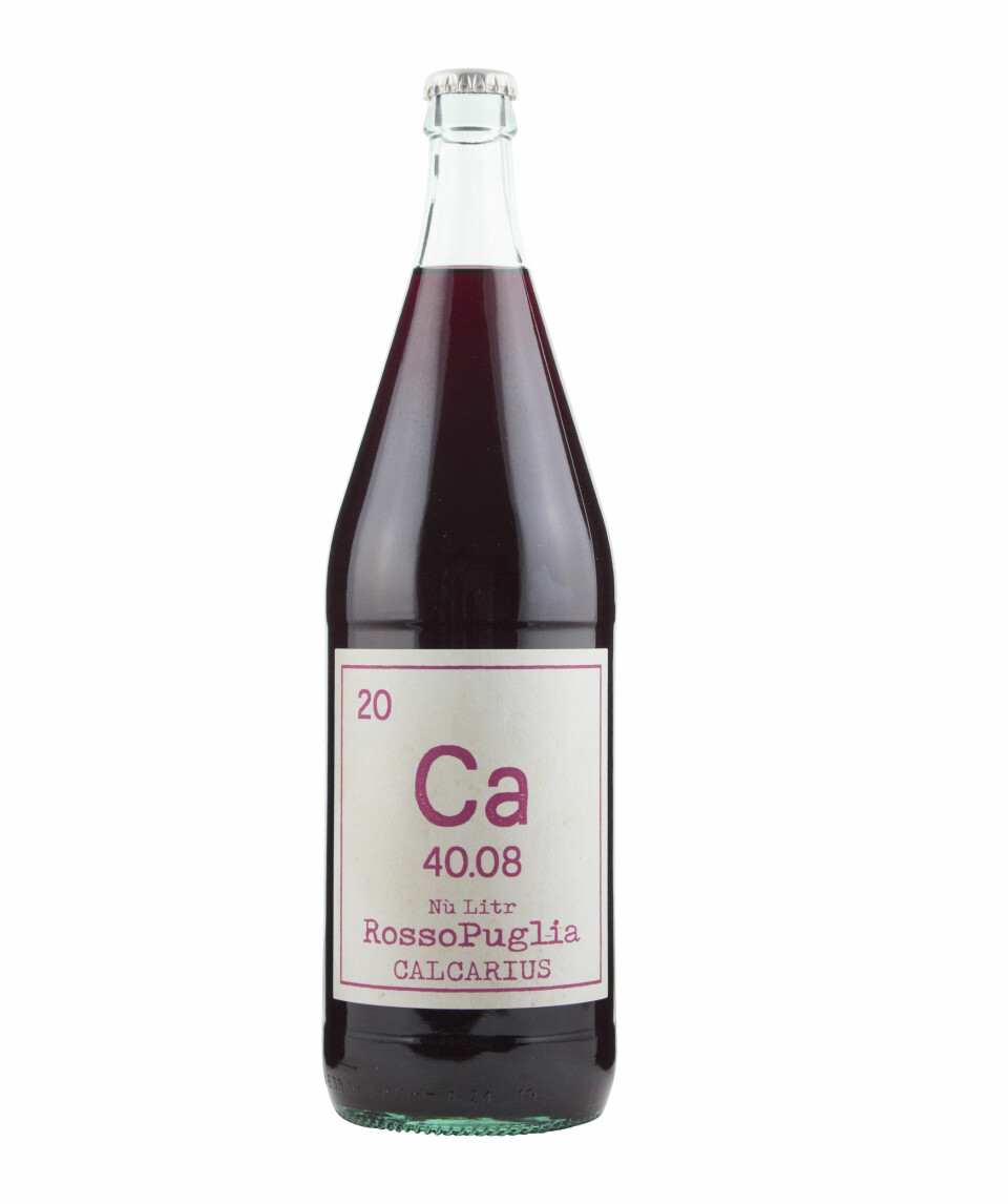 VIN: Calcarius Ca 40.08 Rosso, kr 259,90. Foto: Produsenten VIN: Calcarius Ca 40.08 Rosso, kr 259,90. Foto: Produsenten