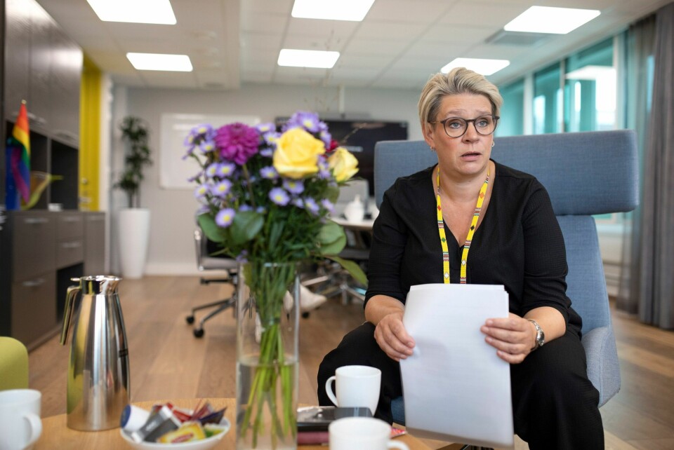 Arbeids- og inkluderingsminister Marte Mjøs Persen (Ap) lover nye tiltak som skal bekjempe rasisme og diskriminering. Arbeids- og inkluderingsministerMarte Mjøs Persen (Ap)
