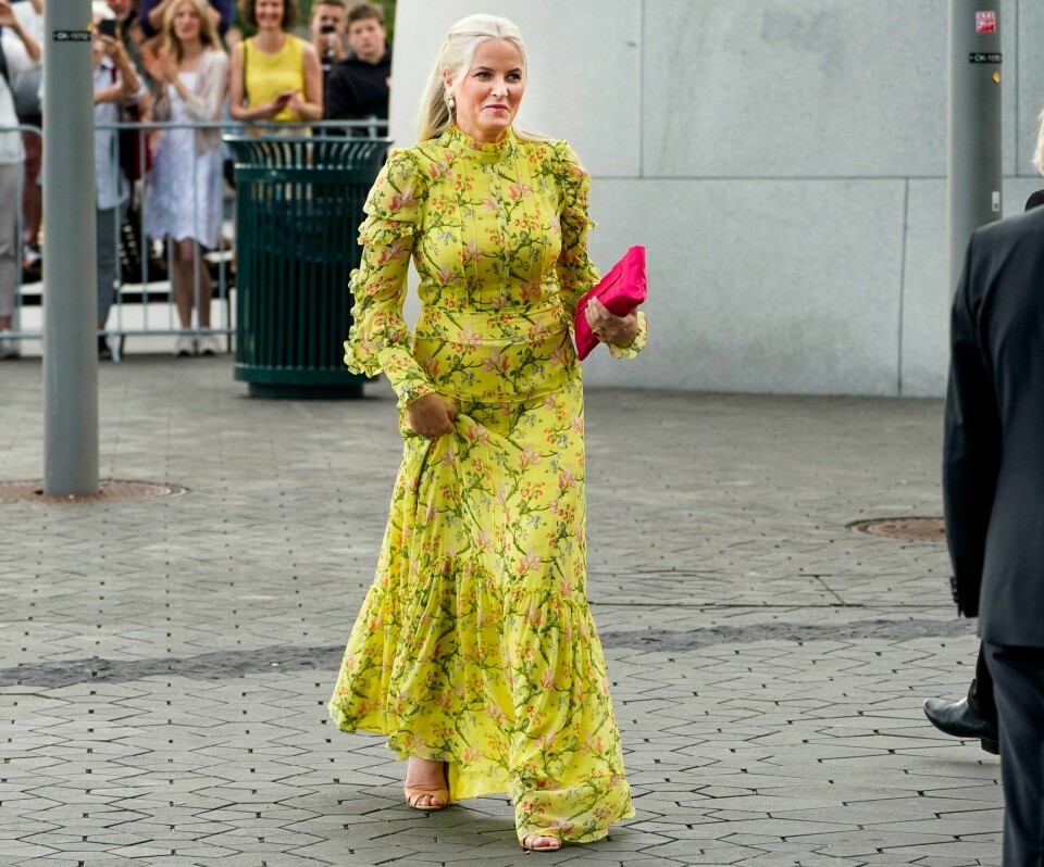 Kronprinsesse Mette-Marit var tidligere i år i myndighetsdagsfeiringen for sin datter prinsesse Ingrid Alexandra. Kronprinsesse Mette-Marit var tidligere i år i myndighetsdagsfeiringen for sin datter prinsesse Ingrid Alexandra. Foto: Lise Åserud / NTB