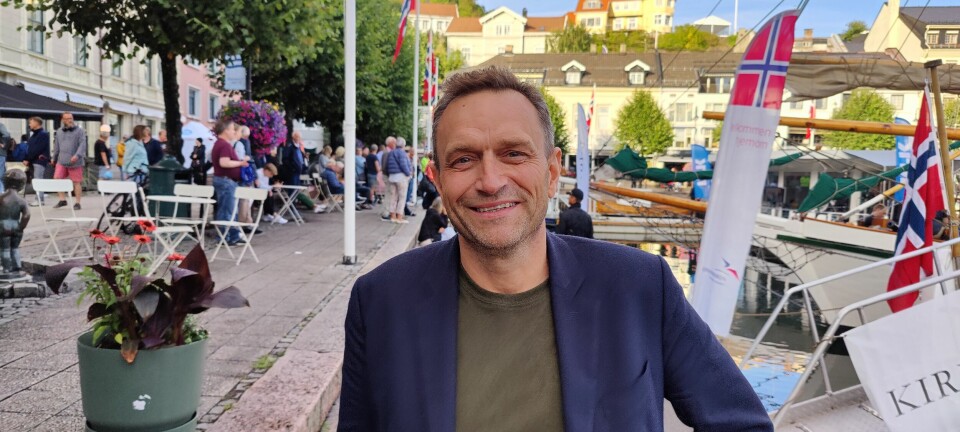 Arild Hermstad i Arendal. Hermstad