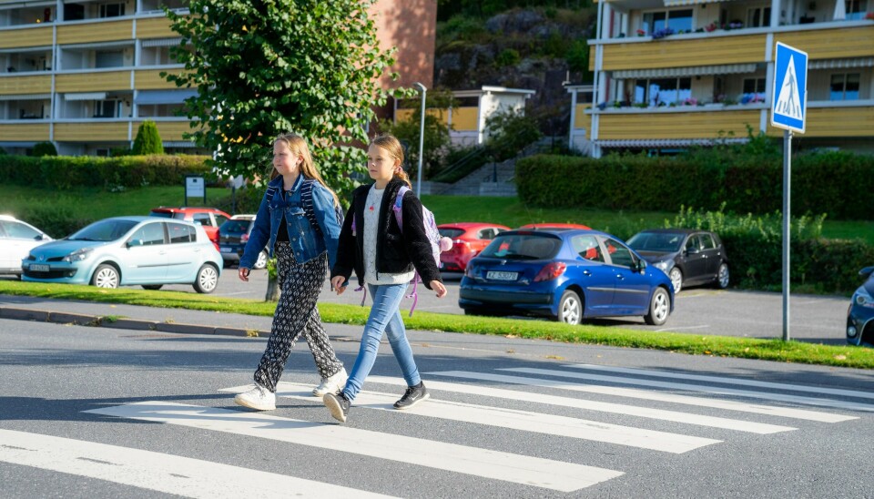 –Et lite øyeblikks uoppmerksomhet kan være katastrofalt, ikke minst hvis barn plutselig springer ut i veien, sier kommunikasjonssjefen i Gjensidige. Illustrasjonsbilde –Et lite øyeblikks uoppmerksomhet kan være katastrofalt, ikke minst hvis barn plutselig springer ut i veien, sier kommunikasjonssjefen i Gjensidige.