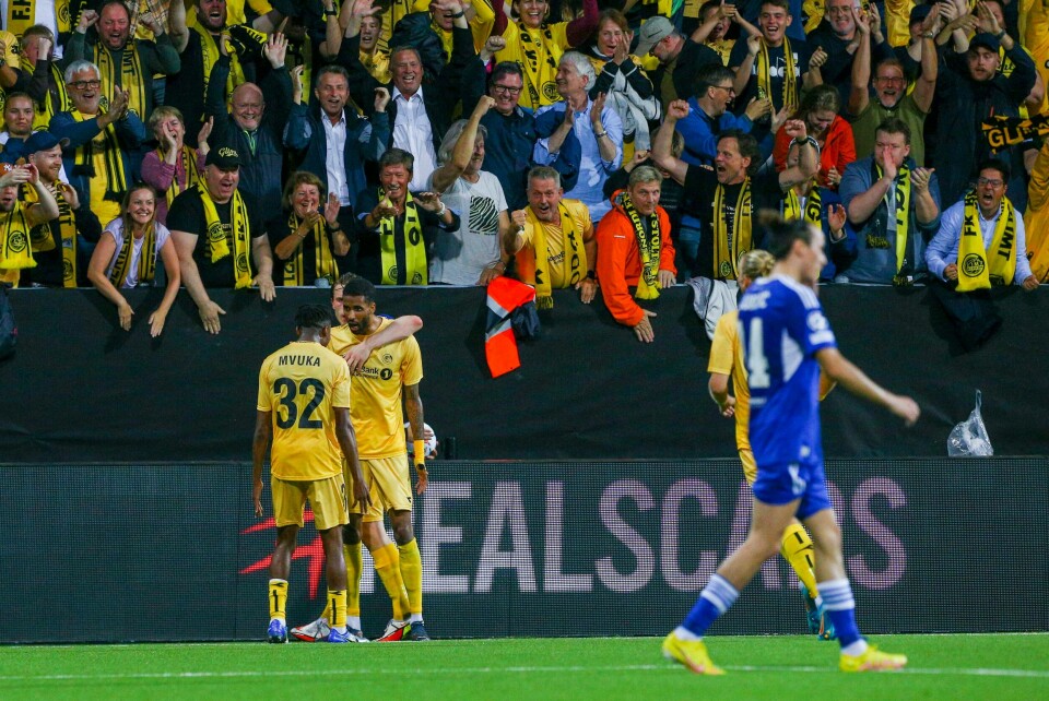 Amahl Pellegrino sto for det avgjørende målet da Bodø/Glimt slo Dinamo Zagreb tirsdag. Amahl Pellegrino sto for det avgjørende målet da Bodø/Glimt slo Dinamo Zagreb tirsdag.Foto: Mats Torbergsen / NTB