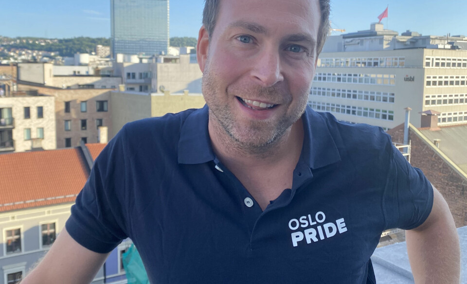 Dan Bjørke, leder av Oslo Pride. Dan Bjørke er nyvalgt leder av Oslo Pride.