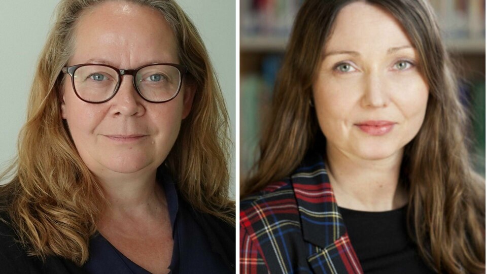 May-Len Skilbrei og Kari Stefansen, forskere ved Voldsprogrammet ved NOVA/OsloMet. May-Len Skilbrei og Kari Stefansen, forskere ved Voldsprogrammet ved NOVA/OsloMet.