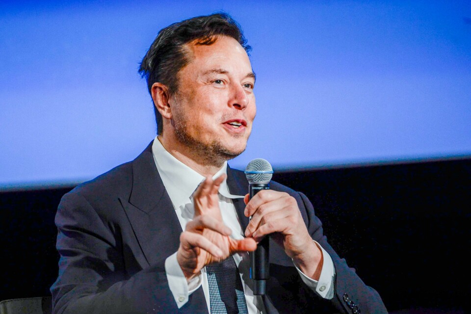 Tesla-gründer Elon Musk talte på åpningen av energikonferansen ONS i Stavanger mandag. Tesla-gründer Elon Musk talte på åpningen av energikonferansen ONS i Stavanger mandag. Foto: Carina Johansen / NTB