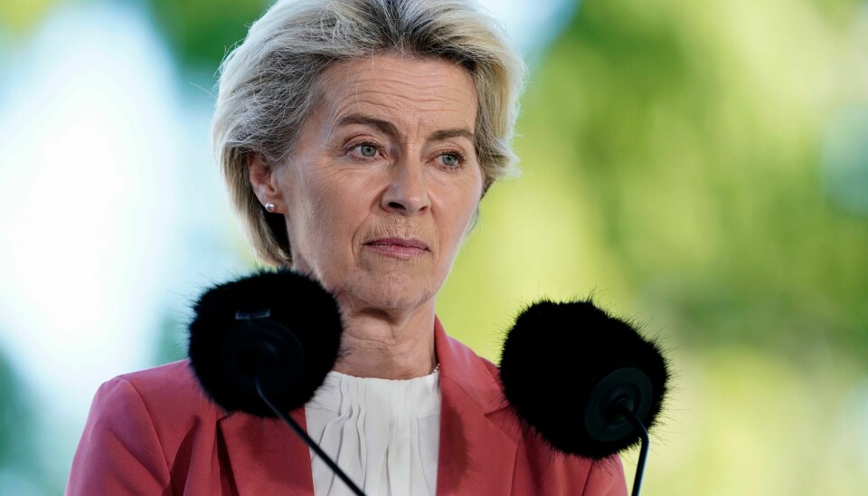 EU-kommisjonens leder Ursula von der Leyen. Den tidligere sovjetlederen Mikhail Gorbatsjov banet veien for et fritt Europa, sier EU-kommisjonens president Ursula von der Leyen etter nyheten om hans død. Foto: Mads Claus Rasmussen / Ritzau Scanpix via AP / NTB