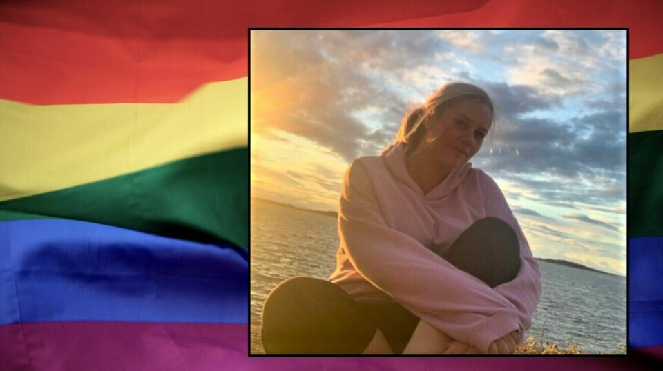 «Jeg er ikke noe annerledes selv om jeg er skeiv. Jeg har samme følelser, tanker og liv.», skriver Hege Hansen. «Jeg er ikke noe annerledes selv om jeg er skeiv. Jeg har samme følelser, tanker og liv.», skriver Hege Hansen.