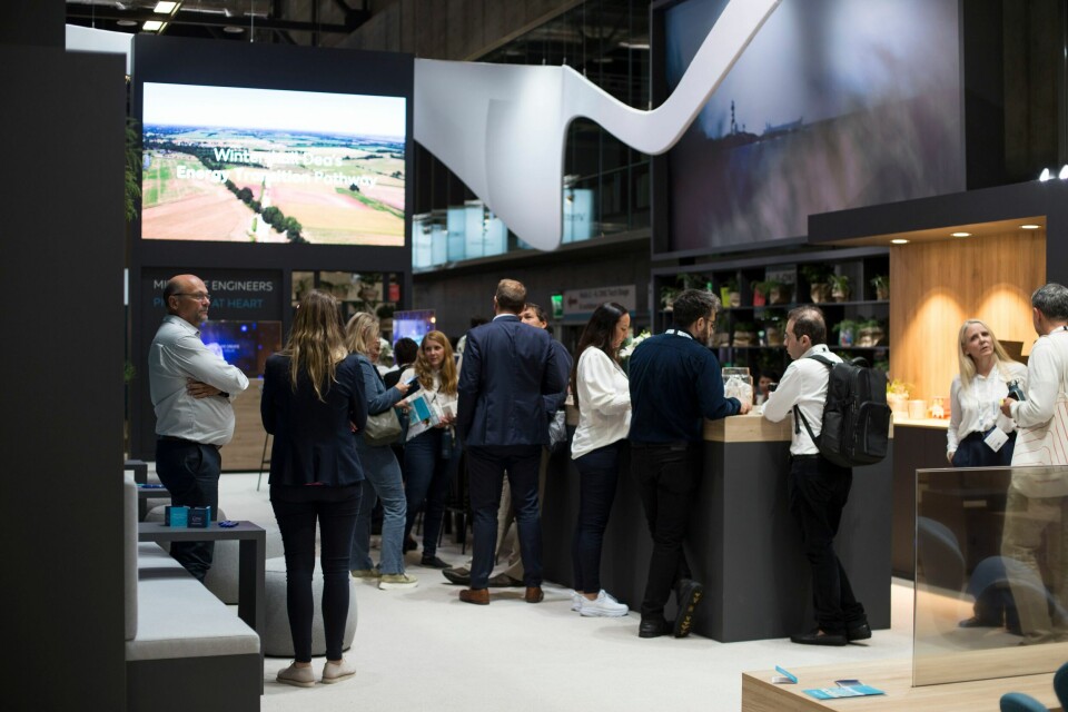 Wintershall Dea sin stand. Wintershall Dea sin stand.