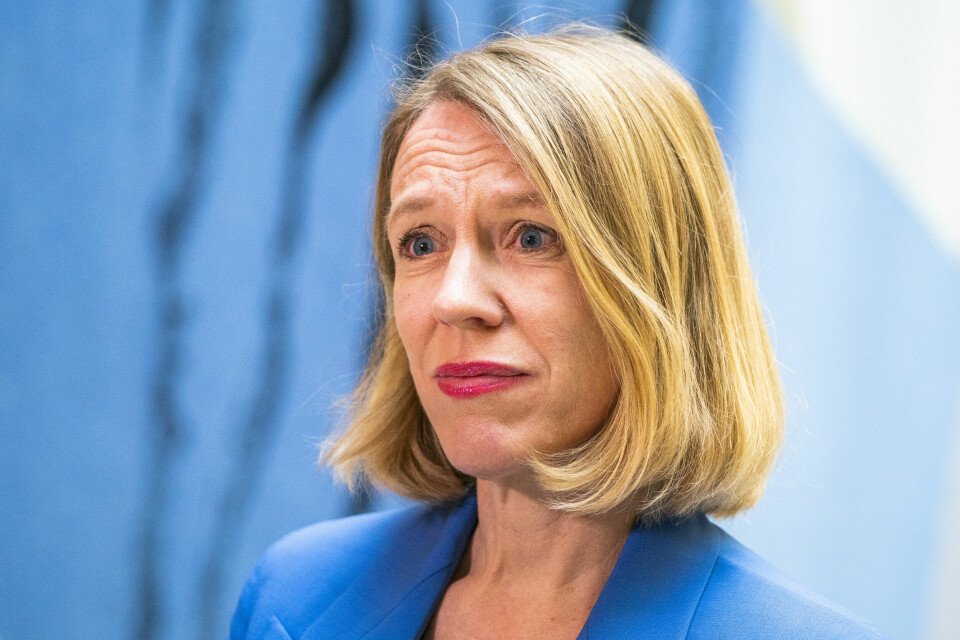 - Russlands angrepskrig i Ukraina har først og fremst dramatiske konsekvenser for ukrainere og deres land, og vi skal fortsette å stille opp, sier sier utenriksminister Anniken Huitfeldt. Utenriksminister Anniken Huitfeldt.