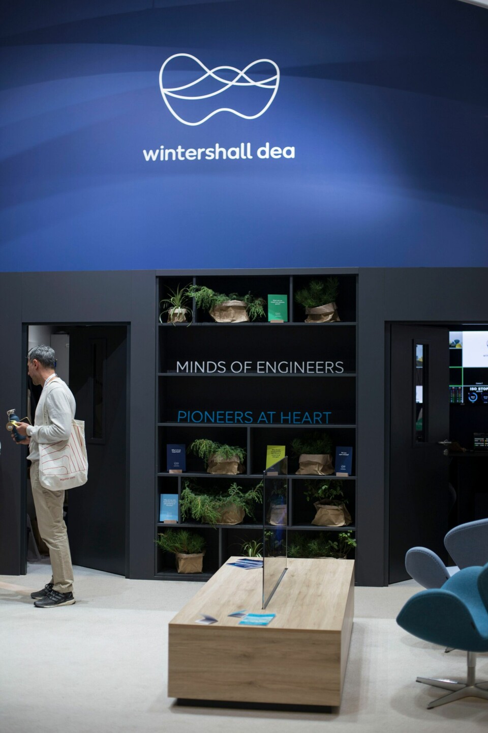Wintershall Dea sin stand. Wintershall Dea sin stand.
