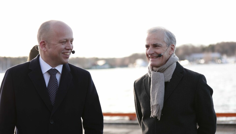 Finansminister Trygve Slagsvold Vedum (Sp) og statsminister Jonas Gahr Støre (Ap) har en stri tørn om dagen, men tjener langt mer på Europas energikrise enn den koster. Spørsmålet er hva krigsbonusen skal brukes til. .