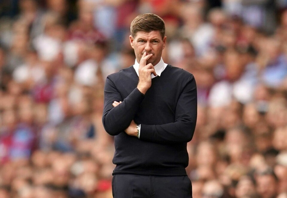 Aston Villa-manager Steven Gerrard har mye å tenke på for tiden Aston Villa-manager Steven Gerrard har mye å tenke på for tiden. Foto: Nick Potts / PA / AP / NTB