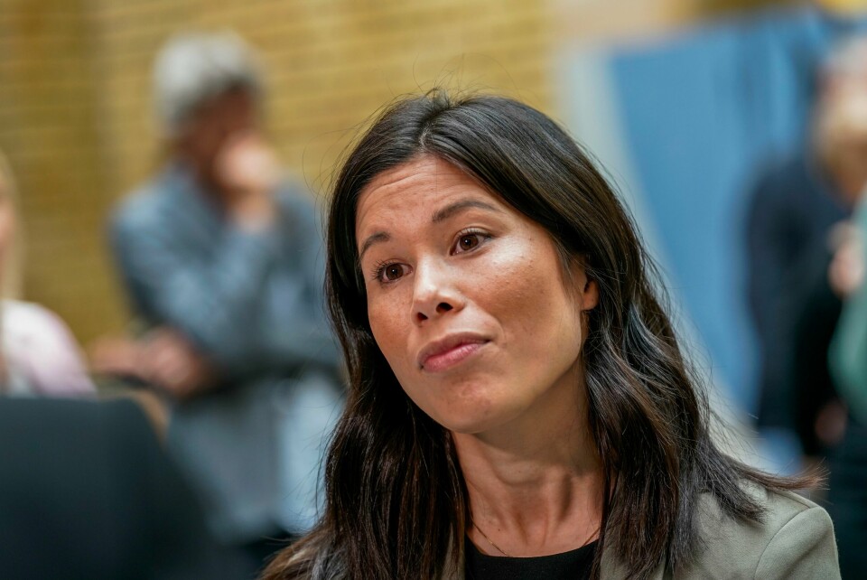Lan Marie Berg peker på kvinnehelse som en likestillingsutfordring. – Norge ligger langt etter i å nå målene om å spare 10 TWh innen 2030. Dette er en enorm mulighet til å ta igjen etterslepet, sier Lan Marie Berg om MDGs forslag om en krisepakke for enøktiltak og solenergi.