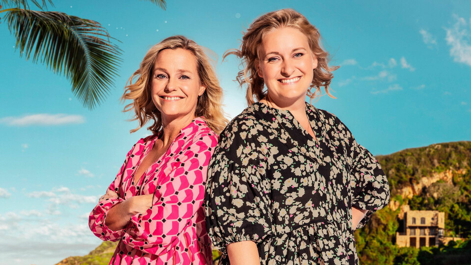 Solveig Kloppen (t.v.) og Tuva Fellman er programledere i Love IRL. Solveig Kloppen og Tuva Fellman er programledere i Love IRL.