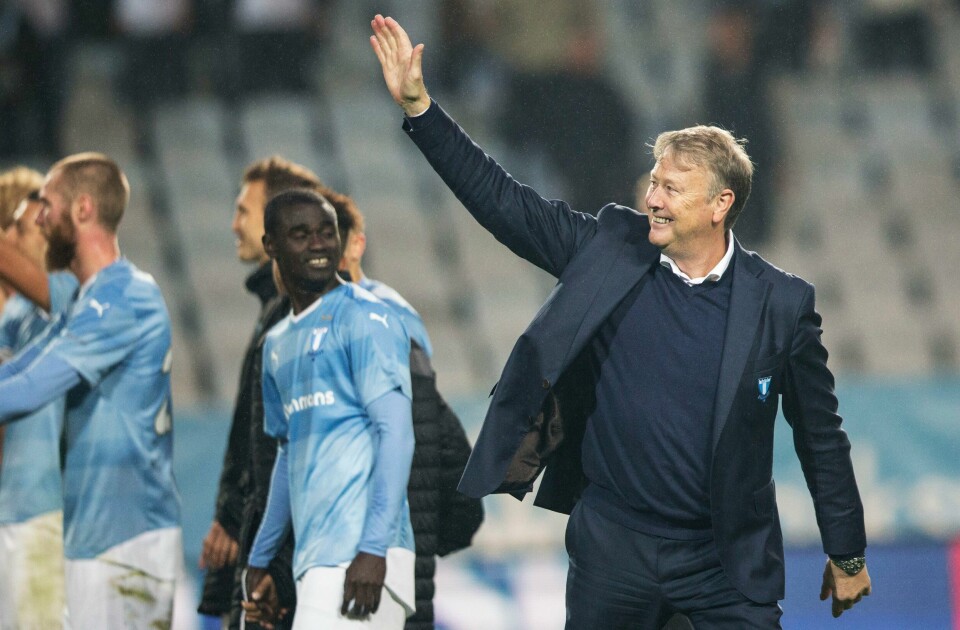 Åge Hareide har fått ny jobb. Åge Hareide vender tilbake til Malmö FF. Foto: Andreas Hillergren / TT / NTB