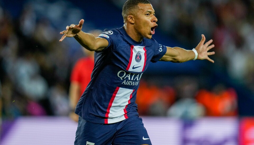 Kylian Mbappé scoret to i mesterligakampen mot Juventus. Kylian Mbappé scoret i mesterligakampen mot Juventus. Foto: / Thibault Camus / AP / NTB