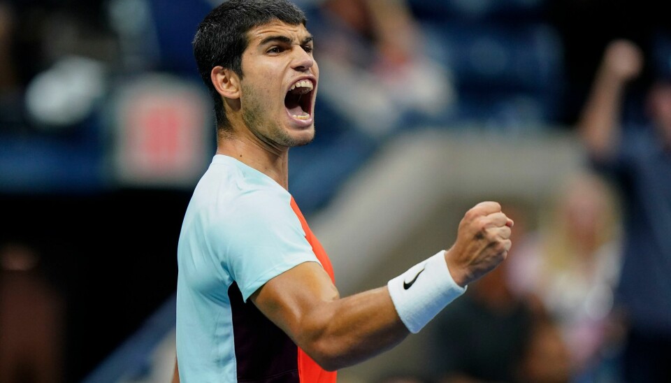 Carlos Alcaraz tok seg videre til semifinale i US Open. Foto: Frank Franklin II / AP / NTB Carlos Alcaraz tok seg videre til semifinale i US Open. Foto: Frank Franklin II / AP / NTB