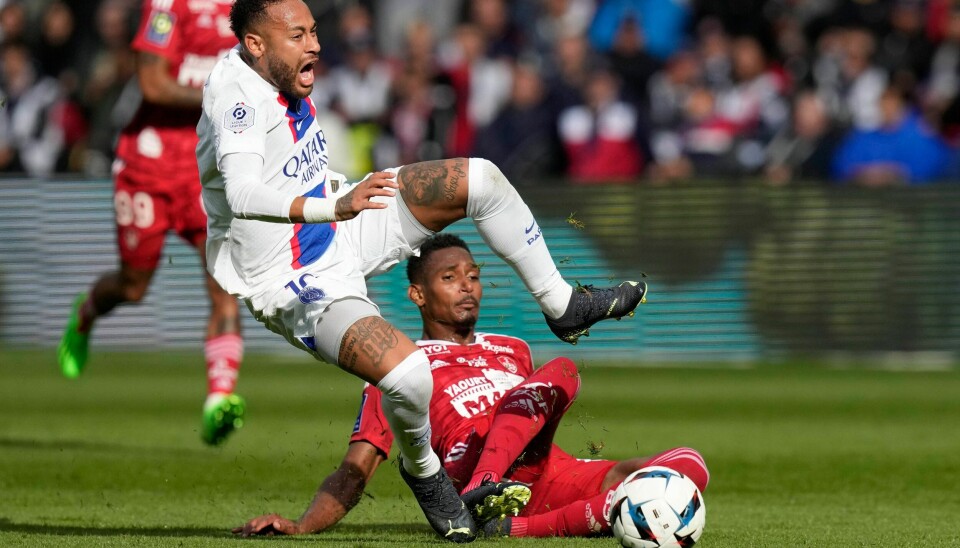 Neymar scoret for PSG lørdag. Neymar scoret for PSG lørdag. Foto: Thibault Camus / AP / NTB