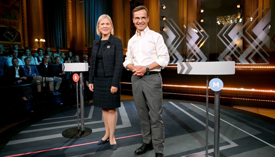 Svens valgthriller går mot slutten, snart blir det klart om Magdalena Andersson eller Ulf Kristersson kan satse på å danne ny regjering. Svens valgthriller går mot slutten, snart blir det klart om Magdalena Andersson eller Ulf Kristersson kan satse på å danne ny regjering.