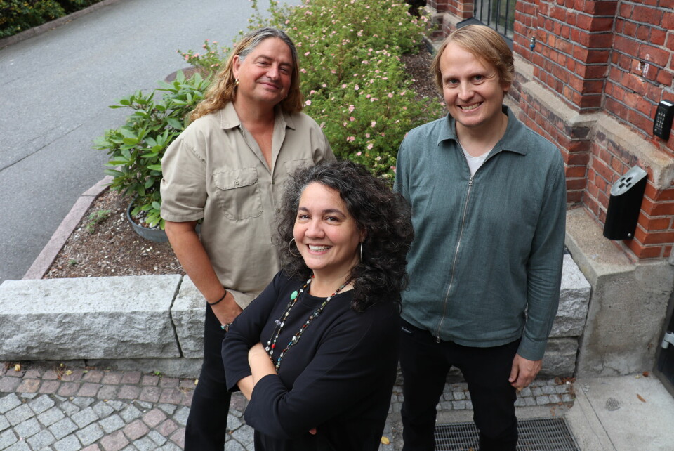 F. v. regissørene Are Austnes og Yaprak Morali, og produsent Ove Heiborg i Qvisten Animation. F. v. regissørene Are Austnes og Yaprak Morali, og produsent Ove Heiborg i Qvisten Animation.