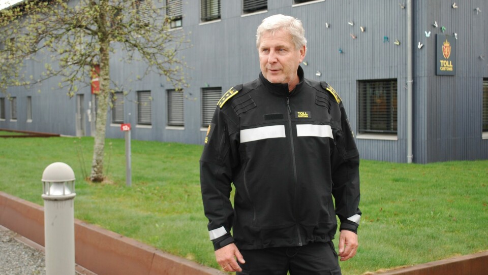 Grandahl forteller at de jevnlig utfører kontroller av turistfiskere i samarbeid med Fiskeridirektoratet. Seksjonssjef Per Kristian Grandahl ved Svinesund tollsted.