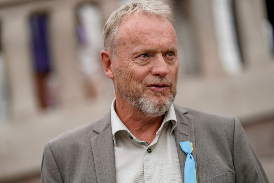 Byrådsleder Raymond Johansen, her på en markering mot Russlands krig i Ukraina, varsler krisetider i Oslo. Byrådsleder Raymond Johansen, her på en markering mot Russlands krig i Ukraina, varsler krisetider i Oslo. Foto: Heiko Junge / NTB