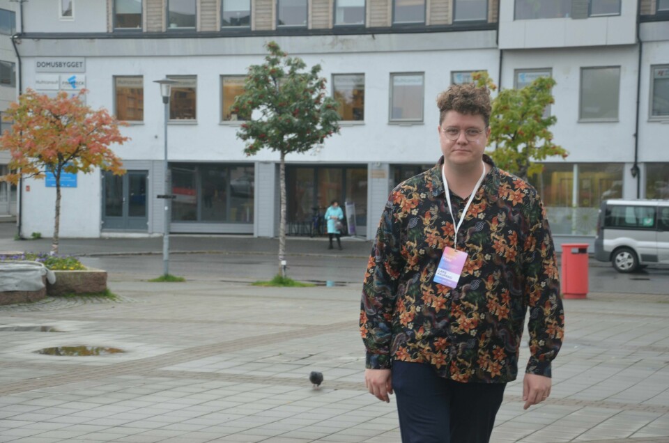 Lars Kaupang, prosjektleder for Barents Pride på norsk side, ser frem til Pride-markeringen i Kirkenes.