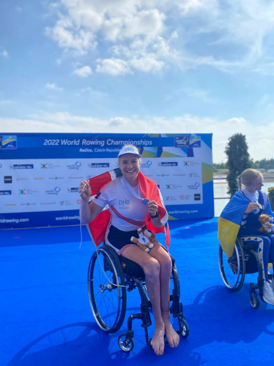 Birgit Skarstein (33) tok sitt VM-gull nummer fem i singlesculler for pararoere i tsjekkiske Racice søndag. Birgit Skarstein (33) tok sitt VM-gull nummer fem i singlesculler for pararoere i tsjekkiske Racice søndag.Foto: Amanda Helseth / Norges Roforbund / NTB.