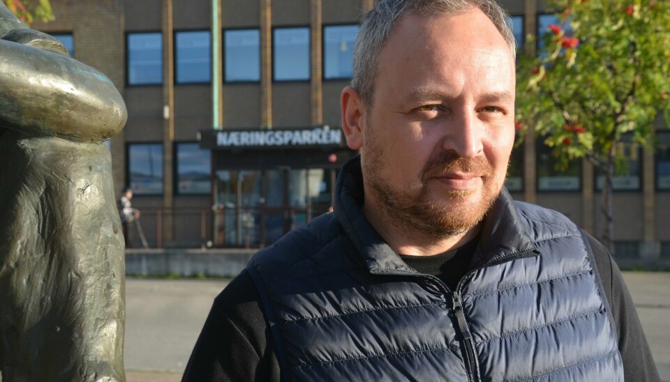Vladimir Prokushev reiste til Kirkenes for å slippe unna mobiliseringen i Russland. Vladimir Prokushev kom denne helga til Kirkenes for å slippe unna mobiliseringen i Russland.