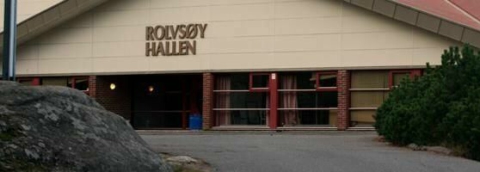Rolvsøyhallen er stengt