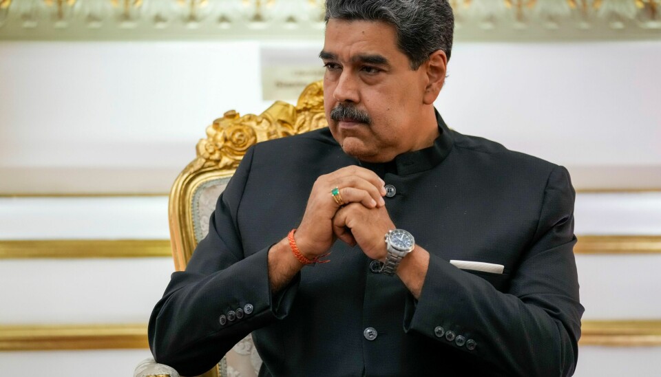 USA innfører sanksjoner overfor Venezuela fordi president Nicolás Maduro ikke vil tillate at opposisjonspartier får stille til valg. USA innfører sanksjoner overfor Venezuela fordi president Nicolás Maduro ikke vil tillate at opposisjonspartier får stille til valg. Foto: Ariana Cubillos / AP / NTB